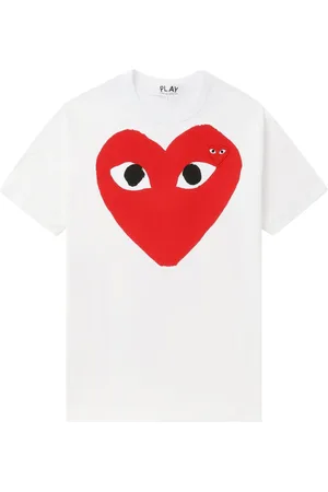 Comme des Garçons T-shirt med hjertelogo