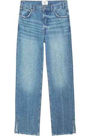 ANINE BING Roy jeans med lige ben og mellemhøj talje