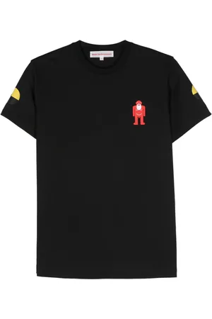 WALTER VAN BEIRENDONCK Safe And Sound-T T-shirt med logodetalje