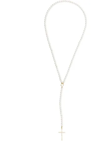 Atu Body Couture X Shir Fine Jewelry halskæde med korsvedhæng