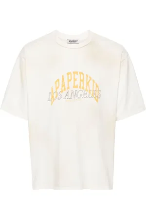 A PAPER KID T-shirt med logotryk