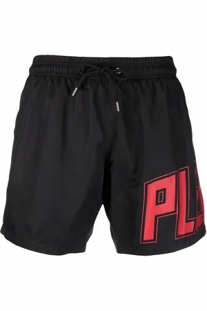 Philipp Plein Badeshorts med logotryk