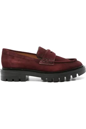 santoni Loafers i ruskind