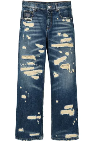 Marc Jacobs Jeans med lige ben og slitageeffekt