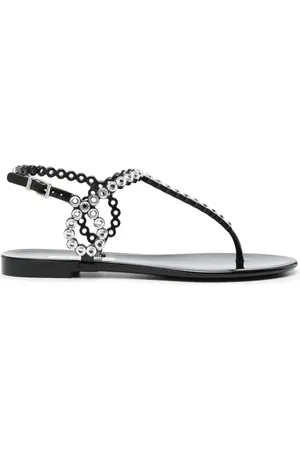Aquazzura Almost Bare sandaler med huludsmykning