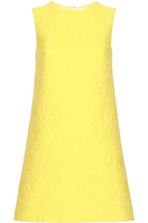 Dolce & Gabbana Kort brokade-kjole med A-snit