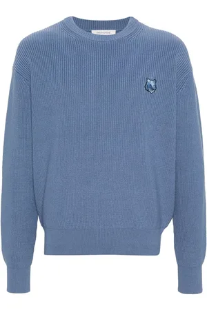 Maison Kitsuné Ribbet trøje med logomærke