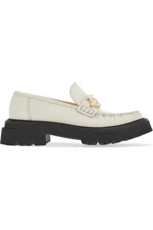 Salvatore Ferragamo Loafers i læder med Gancini-plade