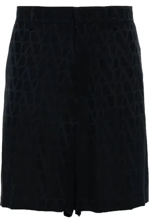 VALENTINO GARAVANI Chino-shorts i Toile Iconographe-jacquard