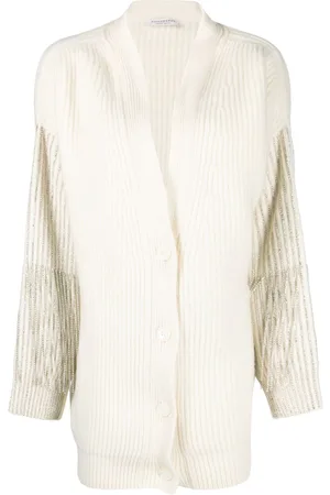 Serafini Pailletudsmykket strikket cardigan
