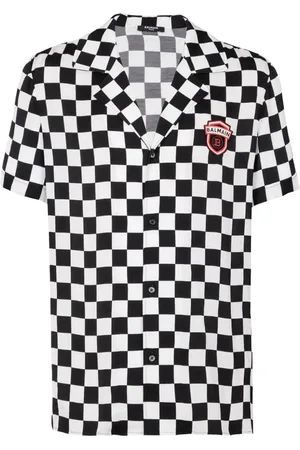 Balmain Ternet Racing skjorte
