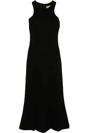 Twin-Set Mellemlang kjole med halterneck