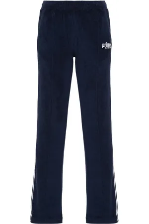 Sporty & Rich Bukser med broderet logo og frotté-stof