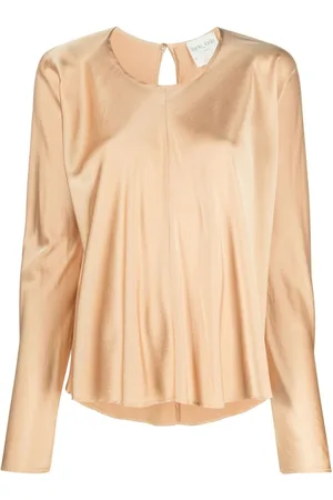 FORTE FORTE Bluse med rund hals