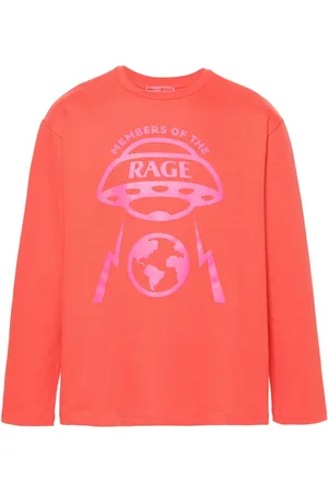 Members OF The Rage T-shirt med rumskib-tryk