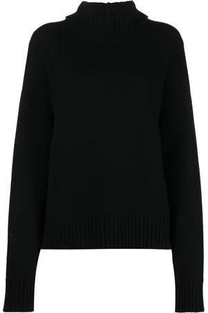 Jil Sander Trøje med løs pasform og rullekrave