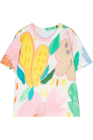 JNBY by JNBY T-shirt med krusedulletryk
