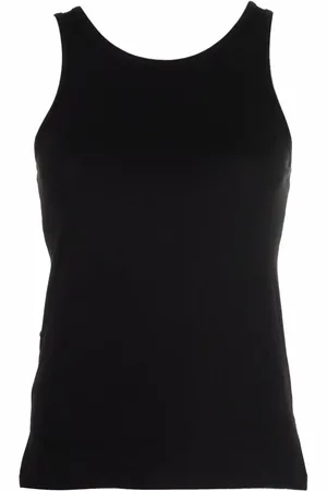 YOHJI YAMAMOTO Tanktop med snøre bagpå