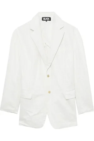 Comme des Garçons Asymmetrisk enkeltradet blazer