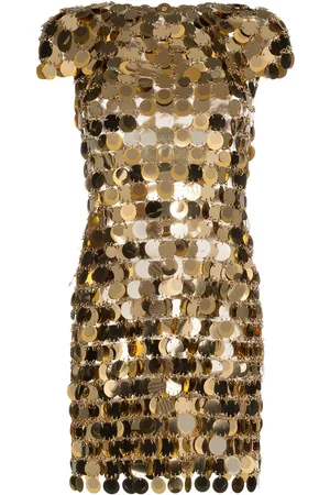 Paco rabanne Kort kjole i chainmail