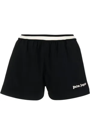 Palm Angels Shorts med logotryk og stribedetalje