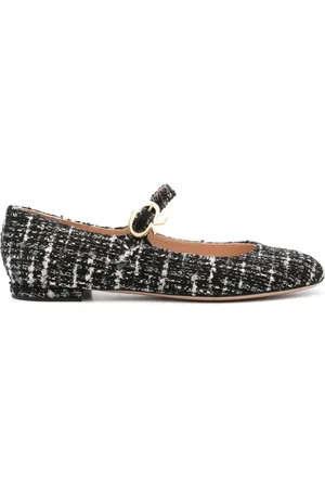 Gianvito Rossi Mary Ribbon ballerinaer