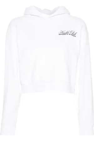 Sporty & Rich Hættetrøje med logotryk