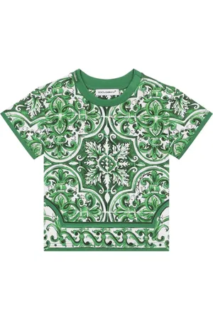 Dolce & Gabbana T-shirt med Majolica-print