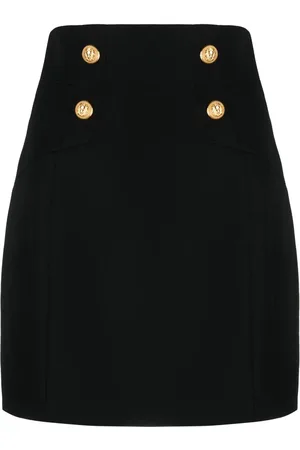 Balmain Pencilnederdel med knappedetalje