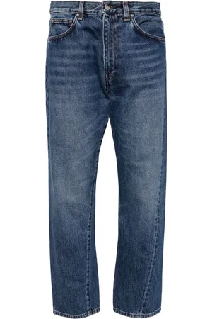 Totême Jeans med lige ben og snoet søm