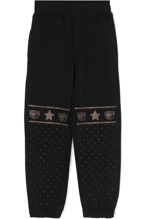 Chiara Ferragni Maxi Logomania joggingbukser med nitter