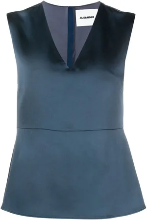 Jil Sander Tanktop med V-hals