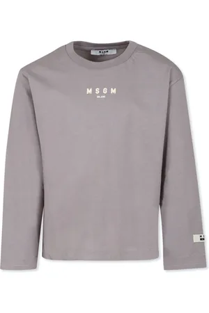 Msgm T-shirt med logotryk