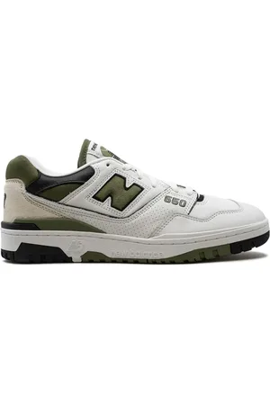 New Balance 550 "White/Dark Olive" sneakers