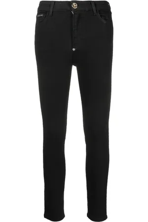 Philipp Plein Metalliske skinny-jeans
