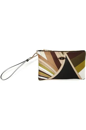 Puccini Clutch-taske med Iride-tryk