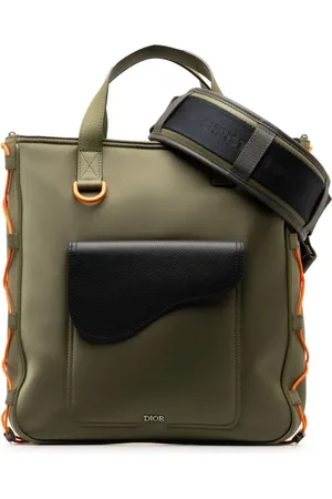 Dior 2021 x Sacai Saddle Tote satchel-taske