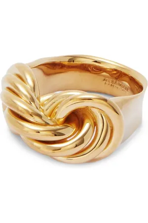 Jil Sander Håndlavet ring med snoet detalje