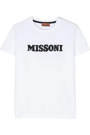 Missoni T-shirt med paillet-logo