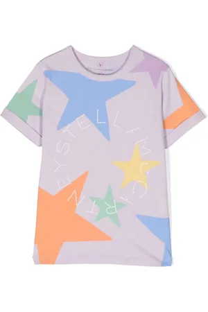 Stella McCartney T-shirt med logotryk