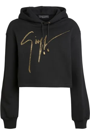 Giuseppe Zanotti Mailena hættetrøje med krystallogo