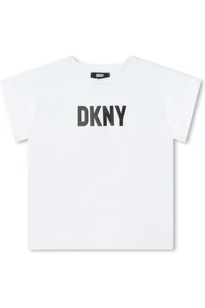 DKNY T-shirt i jersey med logotryk