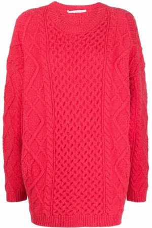 Stella McCartney Aran trøje med rund hals