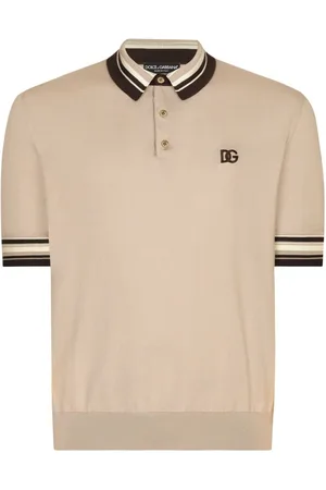 Dolce & Gabbana Polo med logo-broderi