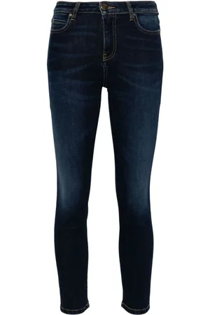 Pinko Denimjeans med Love Birds-applikation