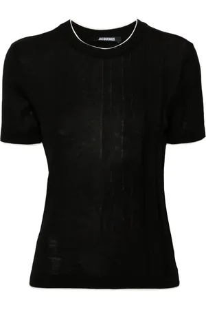 Jacquemus Strikket Le T-shirt Tricot top