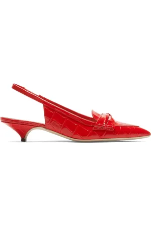 Nº21 30 mm slingback-pumps med sløjfe