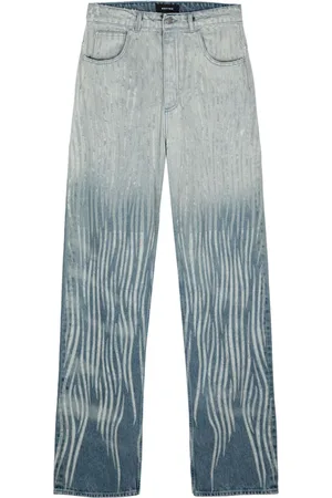 Botter Jeans med lige ben og gradueret effekt