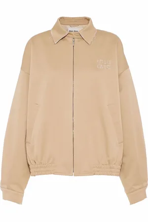Miu Miu Oversize blouson-jakke