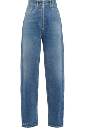 Prada Højtaljede jeans med lige ben